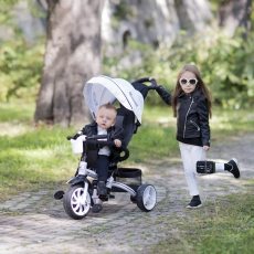 Дитячий триколісний велосипед Lorelli ROCKET grey